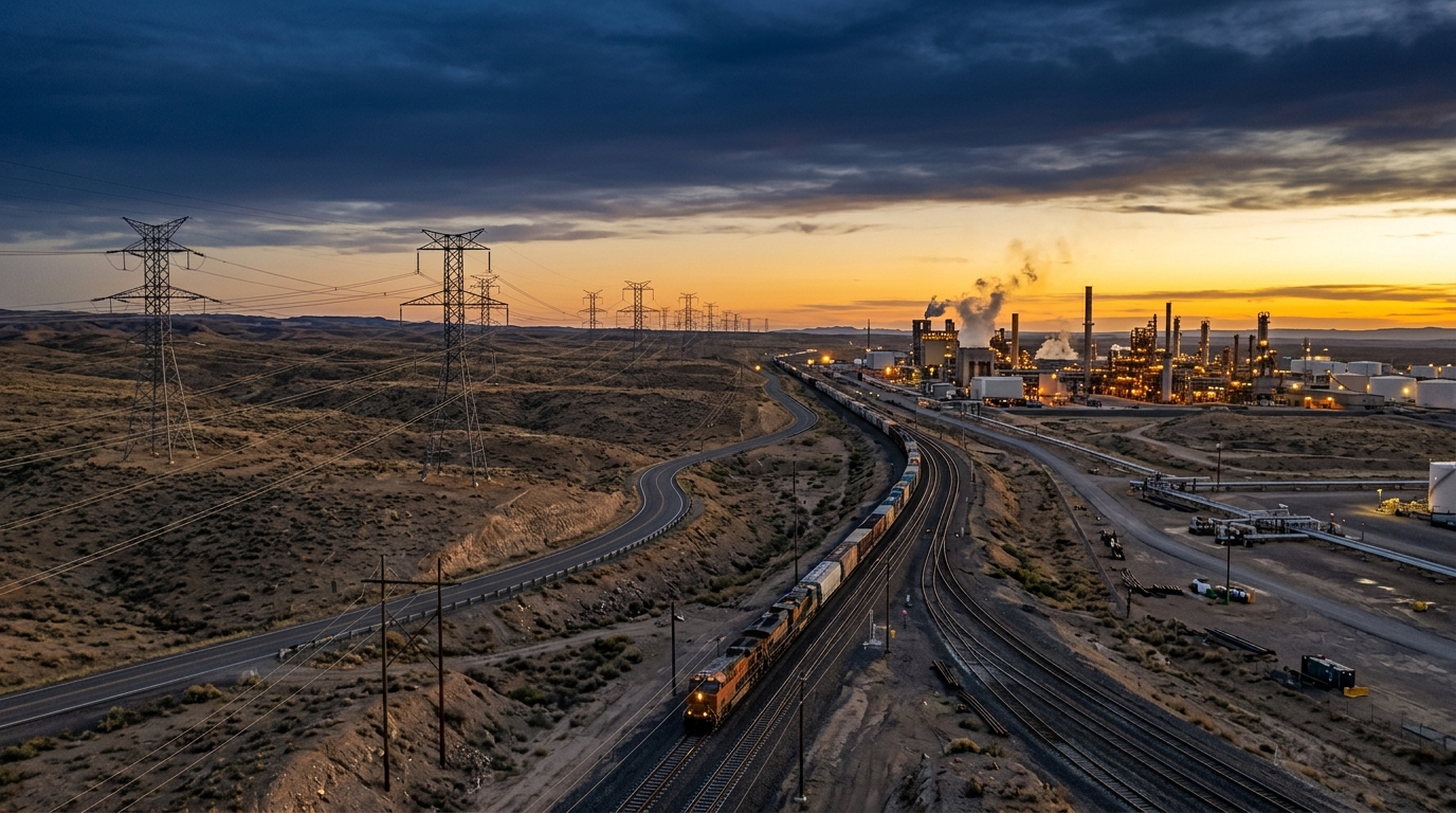 Extractive infrastructure and transport corridor in Sub-Saharan Africa